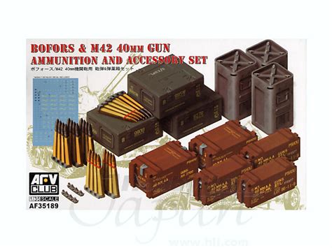 Bofors And M42 40mm Gun Ammunition And Accessory Set