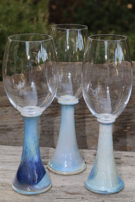 Ceramic Wine Glasses Wine Glass Handmade Ceramics Glassware