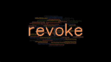Revoke Past Tense Verb Forms Conjugate Revoke