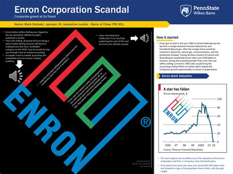 21 019 Enron Corporation Scandal Corporate Greed At Its Finest Celebration Of Scholarship