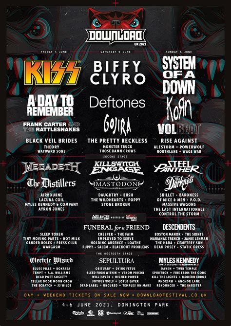 Download festival is held in mid june for three days of quality music played by leading british bands. KISS, Biffy Clyro and System Of A Down Set to Headline ...