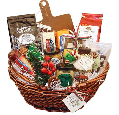 Wisconsin Ts For Sharing Christmas Basket Northern Harvest T