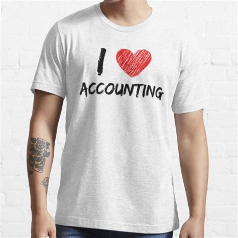 I Love Accounting T Shirt For Sale By Design Co Redbubble Accounting T Shirts Love T
