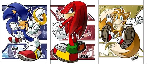 Sonic Knux Tails Fighting For Freedom Fan Art 16461829 Fanpop