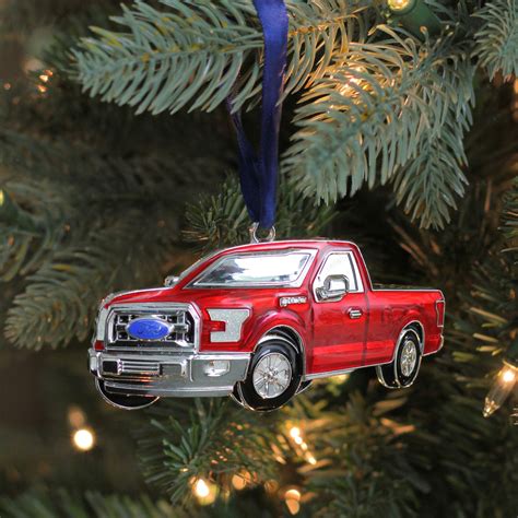 4 Red Ford F 150 Pick Up Truck Christmas Ornament Christmas Central
