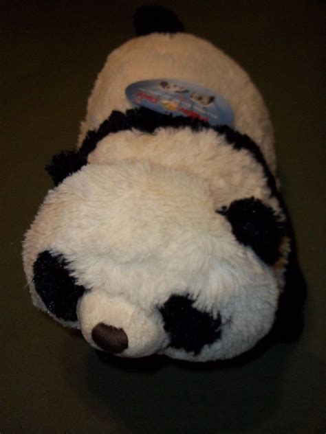 My Pillow Pets Large Comfy Panda Bed Stuffed Animal Plush Pet Bear 18