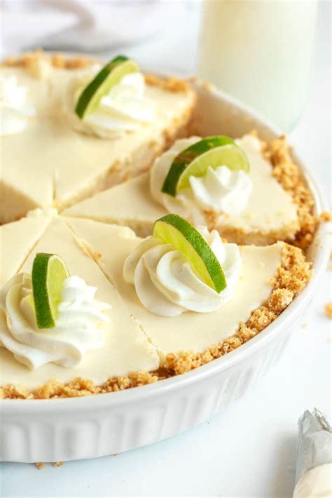 No Bake Key Lime Pie Recipe Rich And Delish