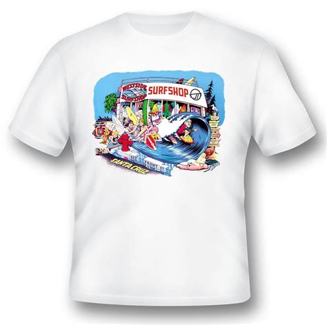 Surf Shop Tee Shirt Etsy