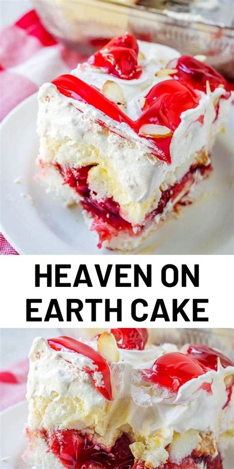 There are so many ways you can make an easy treat filled with whipped cream and your favorite flavors. Heaven on Earth Cake Recipe in 2020 (With images ...