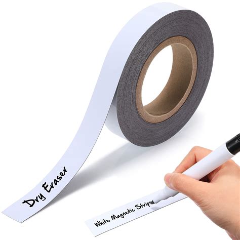 Buy Dry Erase Magnet Roll Dry Erase Magnetic Strip Blank Writable Name