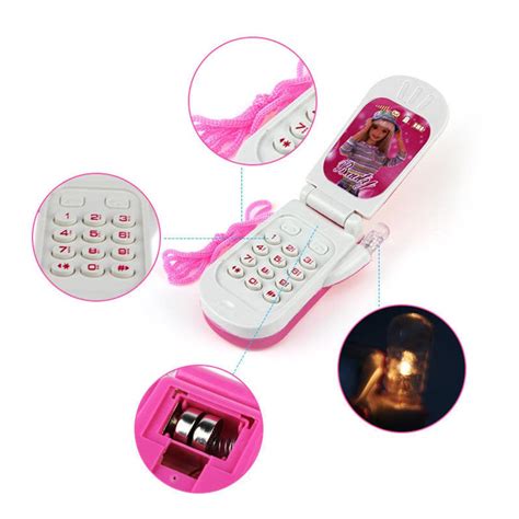 Electronic Toy Phone Musical Mini Cute Children Phone Toy Early