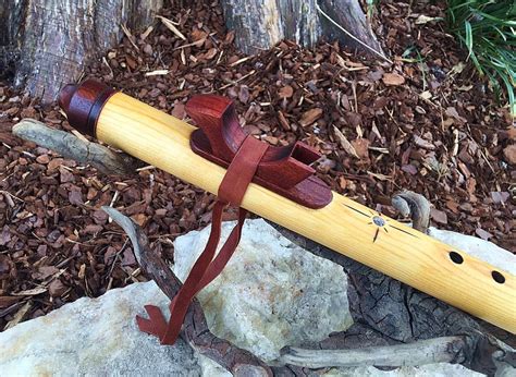 Native American Style Flute Alaskan Yellow Cedar Key Of G From Tree