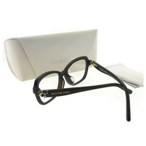 michael kors accessories michael kors black eyeglasses frames case poshmark