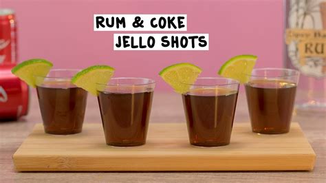 The recipe yields 1 quart and can be stored in a bowl or mason jar in the. Rum & Coke Jello Shots - Tipsy Bartender