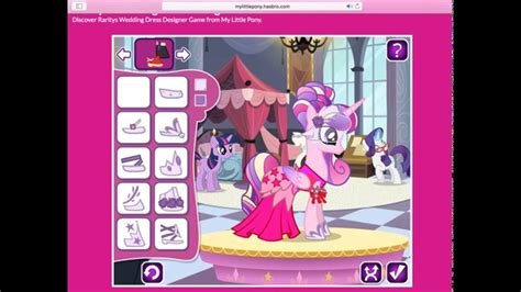 My Little Pony Raritys Wedding Dress Designer Game Youtube