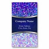 Business Cards Glitter Pictures