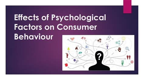 psychological factors affecting consumer behavior youtube