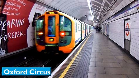 Oxford Circus Victoria Line London Underground 2009 Tube Stock