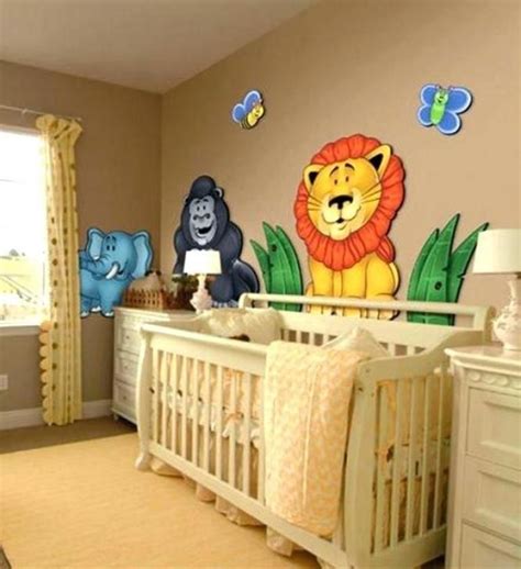Amazing Baby Room With Cartoon Theme For Boy Ideas Jungle Nursery
