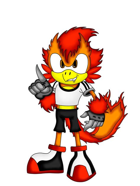 Sonic Custom Characters Male Phoenix By Tarmiza On Deviantart