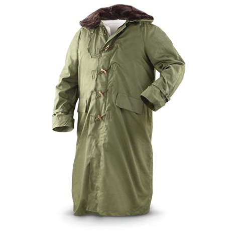 New Italian Military Surplus Quilted Parka Olive Drab 421477