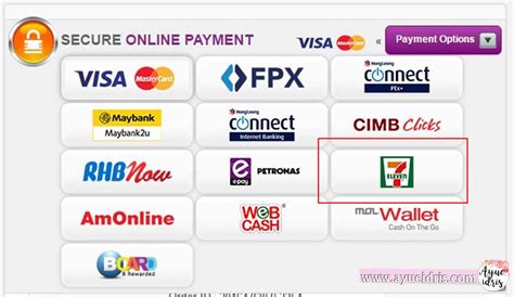 Cara irda gunakan credit card? Cara bayar guna MOLPay Cash di 7Eleven | AYUE IDRIS