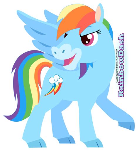 Rainbowdash Happy Pets By Ravenevert On Deviantart