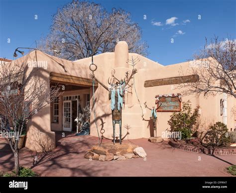 Frank Howell Gallery Santa Fe Stock Photo Alamy