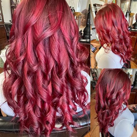 Ruby Red Hair Color