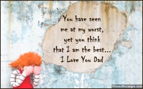 I Love You Messages For Dad Quotes