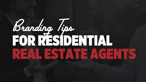 Branding Tips For Residential Real Estate Agents Square 1 Group