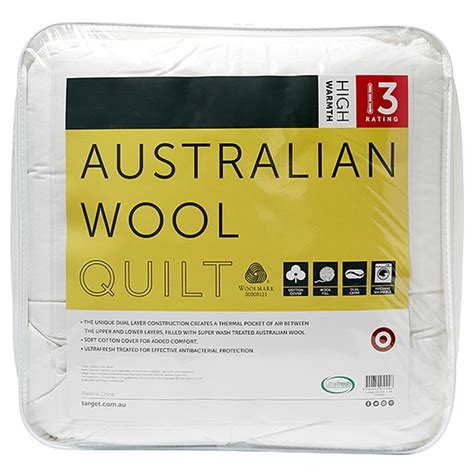 Australian Wool Quilt High Warmth Rating Target Australia