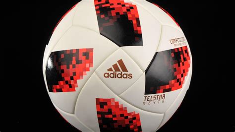 White And Red Adidas Football Ball Fifa World Cup Russia