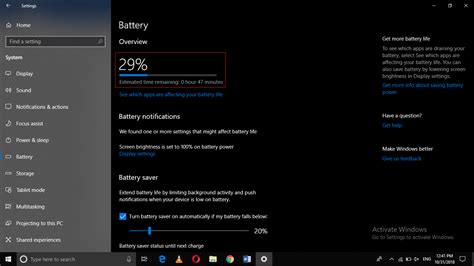 How To Check The Battery Usage In Windows 10