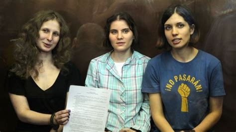 Pussy Riot Members Jailed For Two Years Bbc News