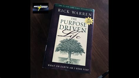 The Purpose Driven Life By Rick Warren Chapter 7 Youtube