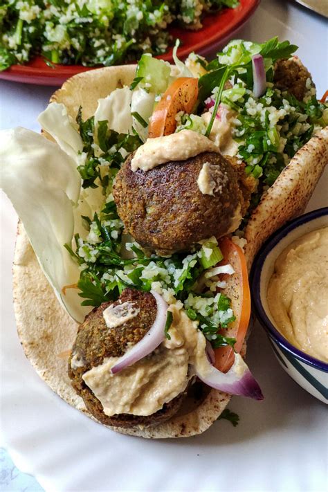 Falafel Wrap A Must Try Vegan Middle Eastern Recipe Wrap Recipes