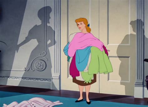 Cinderella Doing Chores