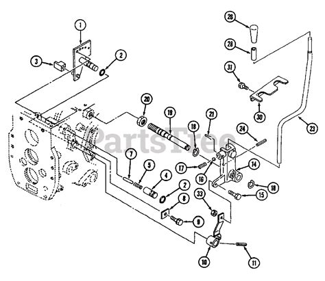 Cub Cadet 7260 54a 435d100 Cub Cadet Compact Tractor Tm Control