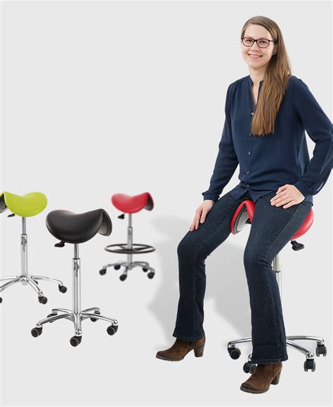 With the focus on better sitting posture and health, these chairs have also began to make their way. Ponychair - The ergonomic saddle chair