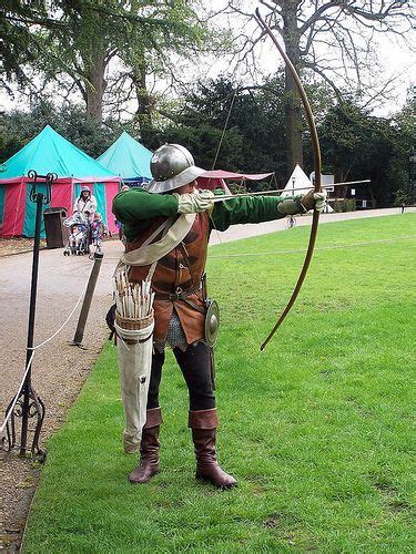Medieval Longbow The English Archers Longbow Medieval Archer Longbow