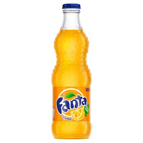 Fanta Orange 24x 330ml Glass Bottles Drinksupermarket