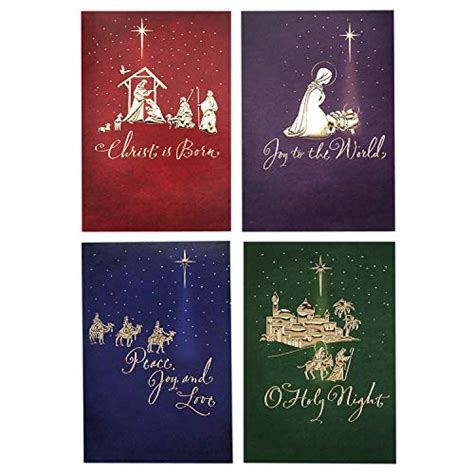 image arts religious boxed christmas cards assortment 4 designs 24 christmas cards with