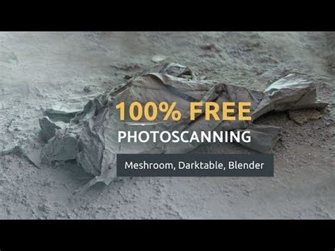 Photoscanning Free Complete Meshroom Tutorial Photogrammetry
