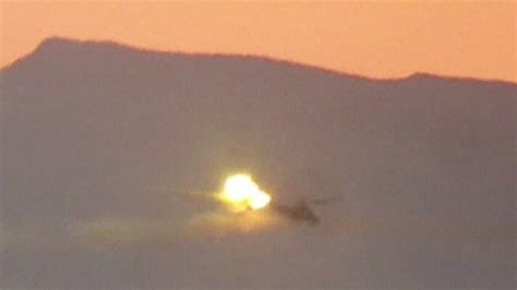 Russian Helicopter Shot Down In Syria Bbc News