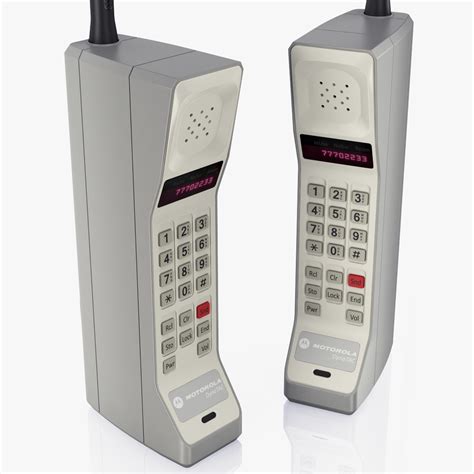 3d модель Motorola Dynatac Turbosquid 971310