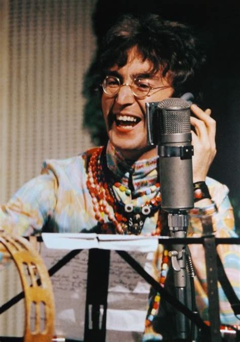 John Lennon Recording All You Need Is Love For The Our World Broadcast Imagine John Lennon