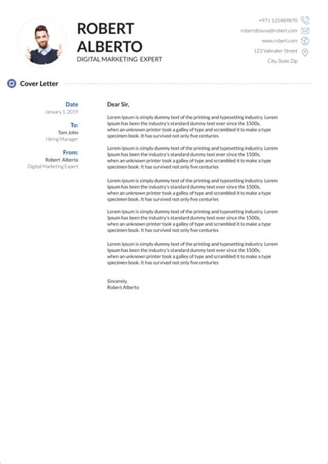 A cover letter template guides you through the. 13 Free Cover Letter Templates For Microsoft Word Docx And ...