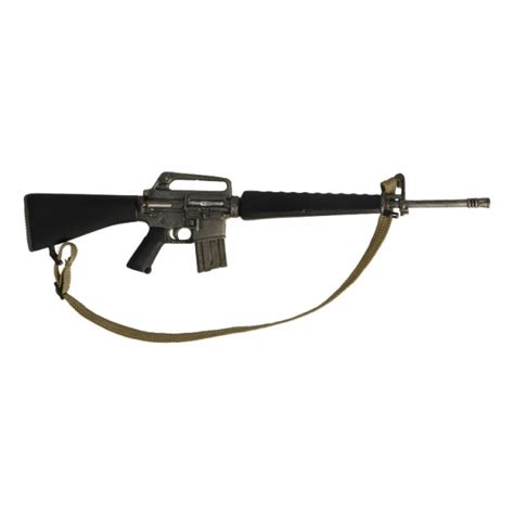 M16 A1 Assault Rifle Grey Machinegun
