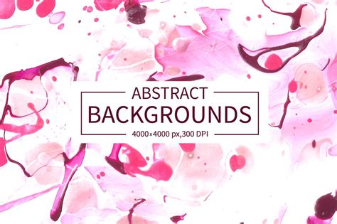 40 Handmade Abstract Backgrounds Custom Designed Textures ~ Creative